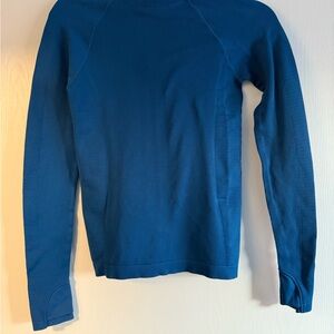 Athleta Blue Flurry Top